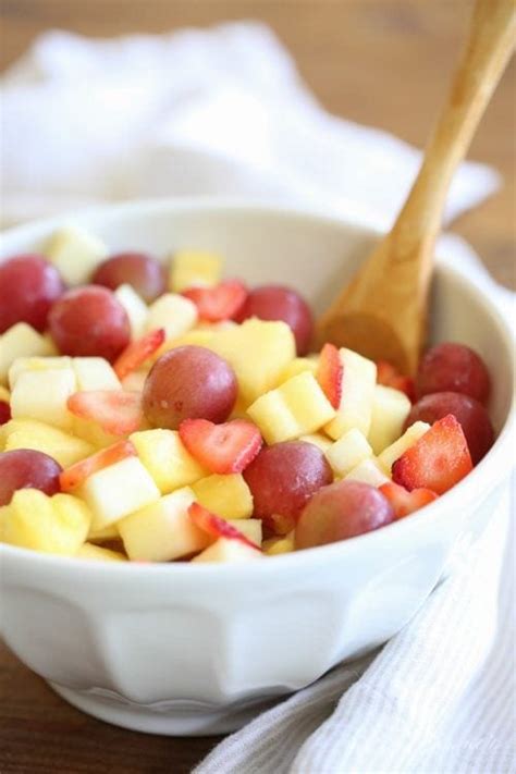 Simple Fruit Salad With A Refreshing Fruit Salad Dressing Julie Blanner