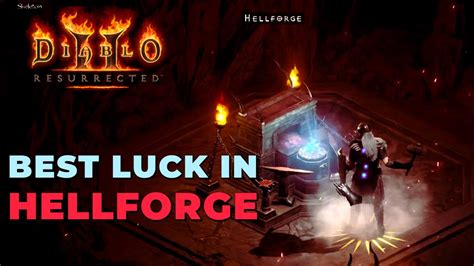 Diablo Resurrected Special Kind Of Luck In Hellforge Youtube