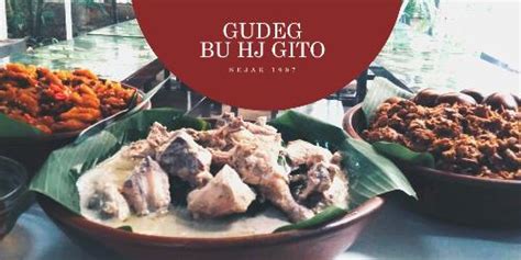 Daftar Harga Menu Delivery Gudeg Bu Hj Gito Kebagusan Raya Jakarta