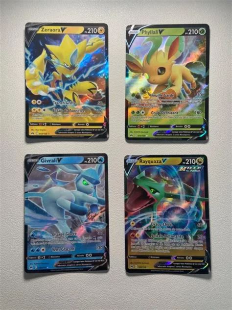 Carte Pokemon V Lot Cartes Ultra Rare Neuves Eur Picclick Fr