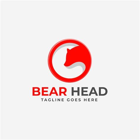 Premium Vector | Bear Head Logo-Design