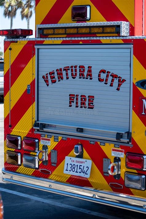 A Ventura City Fire Department Logo and City Seal on Fire Department ...