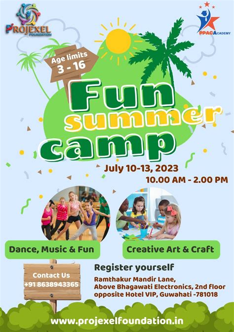 Fun Summer Camp Projexel Foundation Lokhra Road Binowa Nagar Kala