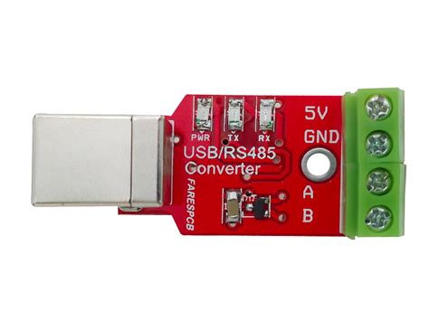 Usb To Rs485 Serial Converter Module Fares Pcb