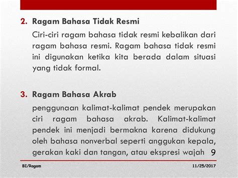 Detail Contoh Ragam Bahasa Formal Koleksi Nomer 20