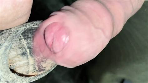 Close Up Uncut Handsfree Cumshot After Hose Suction Gay Pov