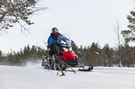 Snowmobiling Quarterdeck Resort