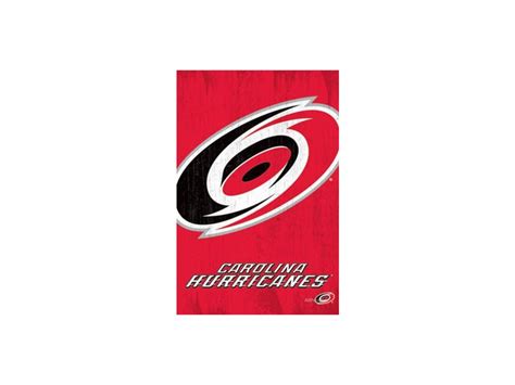 Nhl Plakát Carolina Hurricanes Team Logo Cut Fanda Nhlcz