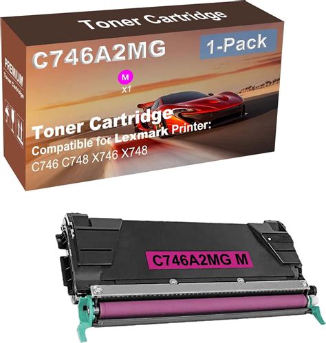 Amazon 1 Pack Magenta Compatible High Capacity C746A2MG Toner