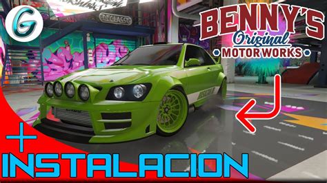 Como Instalar Bennys En Modo Historia Gta V Mods Youtube