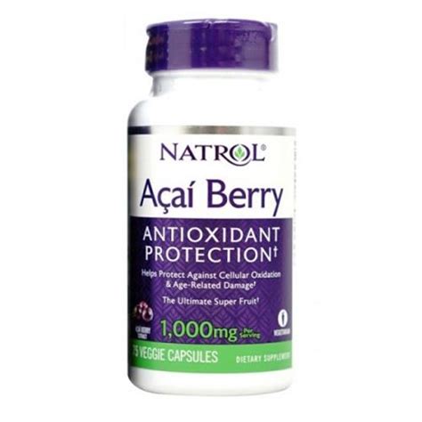 Natrol Acai Berry Antioxidant Protection Mg Capsules Lazada Ph