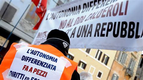 Autonomia Differenziata Sono State Raccolte Le 500mila Firme Per Il