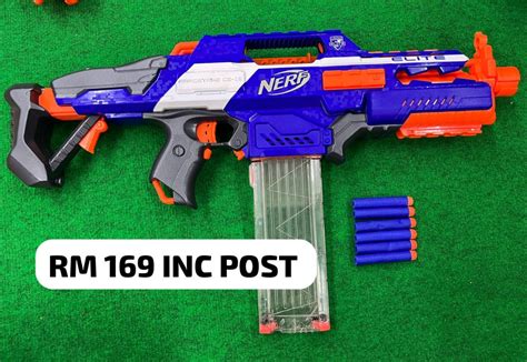 Nerf Guns Elite, Hobbies & Toys, Toys & Games on Carousell