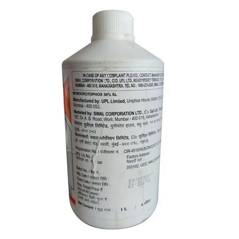 Liquid Swal Monostar Insecticide Monocrotophos 36 Sl 1 L At Rs 565