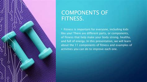 Powerpoint On The Components Of Fitness Ppt