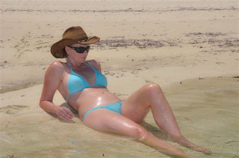 Bikini Model Skye AI Enhanced Seychelles Sky Sheer Topaz
