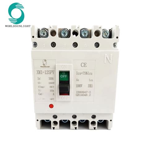 XLSPD PV CE TUV Solar PV 20KA 40ka 2Pole 2P DC 1000V Surge Protector