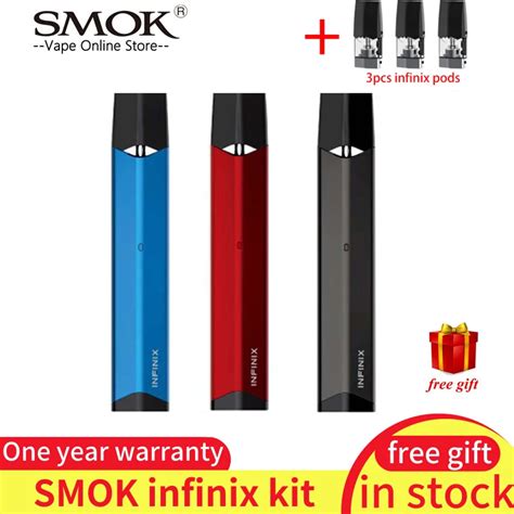 Aliexpress.com : Buy SMOK INFINIX pod vape Kit built in 250mAh battery ...