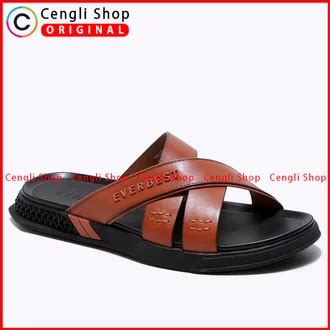 Jual Produk Em20 Sandal Slide Everbest Pria Termurah Dan Terlengkap