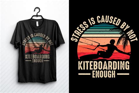 Kitesurfing T Shirt Design Graphic By Mitoncrr Creative Fabrica