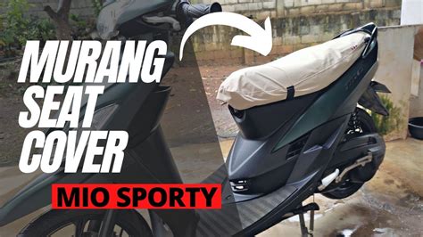 Seat Cover For Mio Sporty Easy To Install YouTube