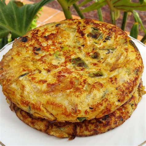 Luzmary Y Sus Recetas Caseras Tortilla De Papas Con Zucchini Pimiento