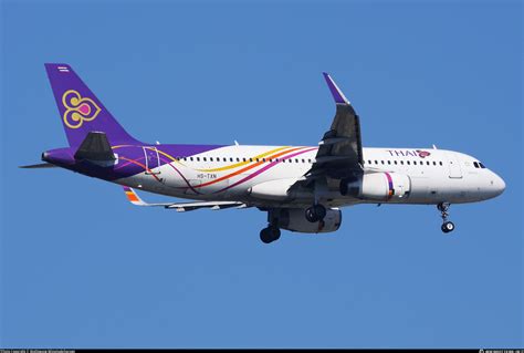 HS TXN Thai Airways Airbus A320 232 WL Photo By Wuthiwong