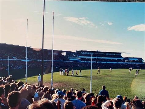 Pin On Vintage Afl Grounds St Kilda Football Club A Moment In Time