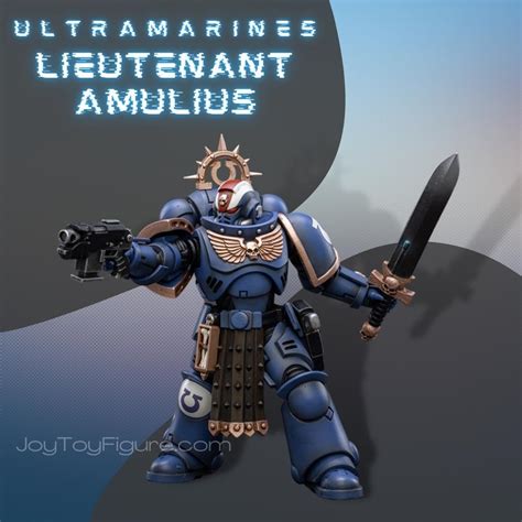 JoyToy Action Figure Warhammer 40K Ultramarines Primaris Lieutenant