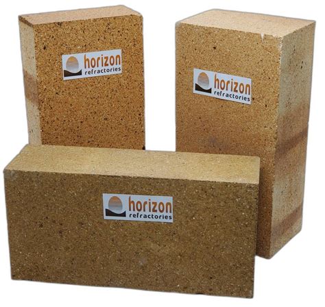 Horizon Refractories Buff Yellow High Alumina Refractory Bricks