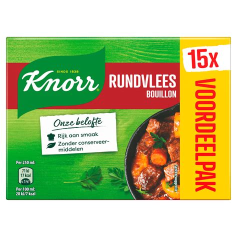 Knorr Bouillon Blokjes Rundvlees Per Doos St