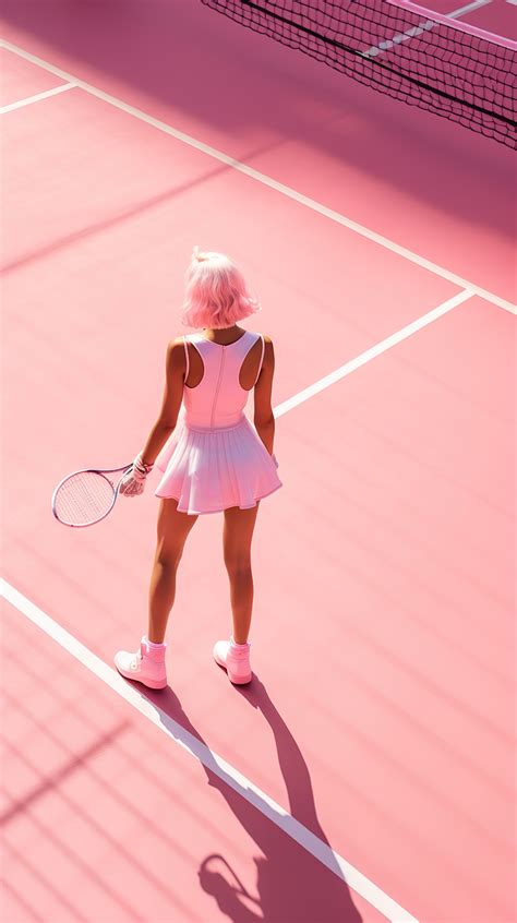 Download Ai Generated Girl Tennis Royalty Free Stock Illustration