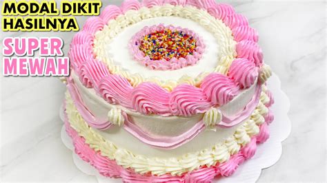 Kue Ultah Basecake Vanilla Super Lembut Hanya Telur Youtube