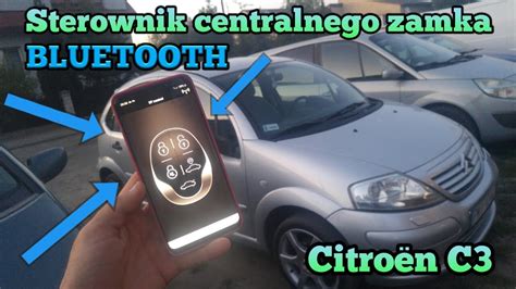 Jak Za O Y Sterownik Centralnego Zamka Citroen C Funkcja Bluetooth