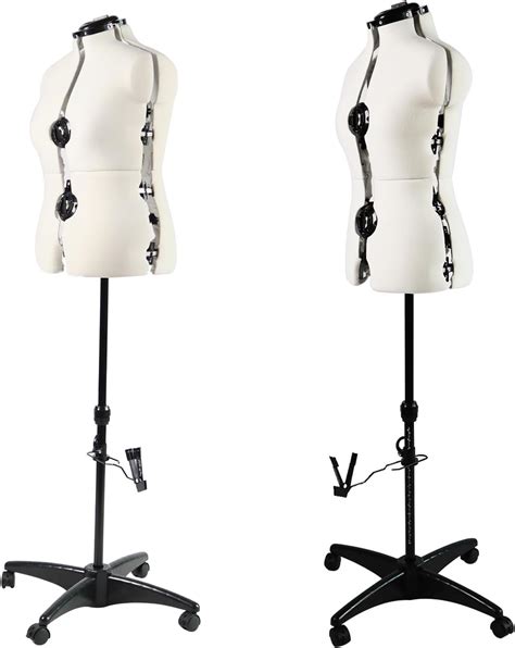 Amazon Pdm Worldwide Beige Adjustable Dress Form Mannequins For