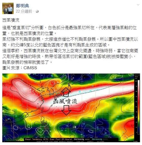 颱風會不會形成？鄭明典用這張圖分析機率 生活 自由時報電子報