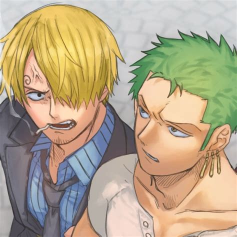 Download Roronoa Zoro Sanji One Piece Anime One Piece Pfp By Myaku