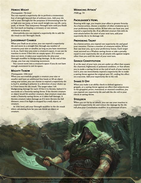 Martial Prowess V23 A 5e Tome Of Battle With Weapon Techniques