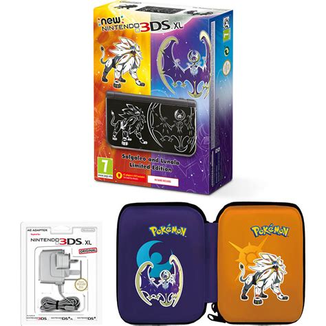 New Nintendo Ds Xl Solgaleo And Lunala Limited Edition Nintendo Uk Store