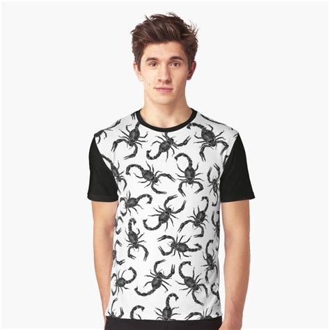 Scorpion Swarm Graphic T Shirt Front Scorpion Scorpions Scorpio