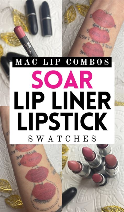 10 Gorgeous MAC Soar Lip Liner & Lipstick Combos (Swatches)