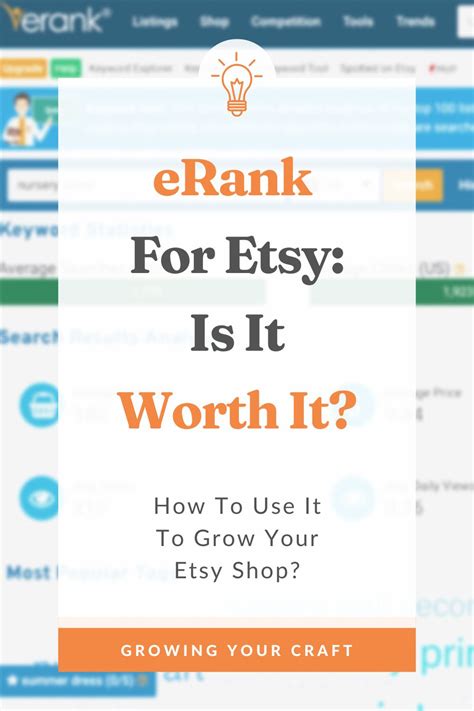 Erank For Etsy Is It Worth It And How To Use It To Grow Your Etsy Shop