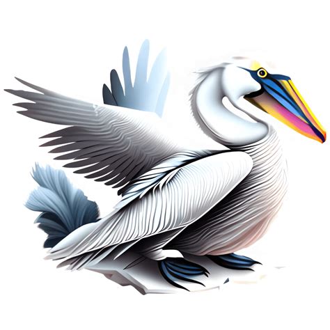 White Pelican Digital Graphic · Creative Fabrica
