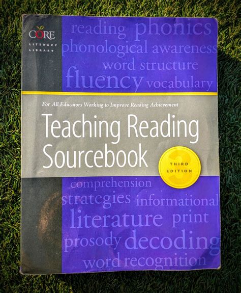 Teaching Reading Sourcebook Rd Edition Core Literacy Library