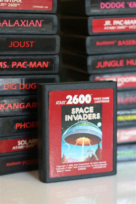 Vintage Atari 2600 Space Invaders Cartridge Etsy