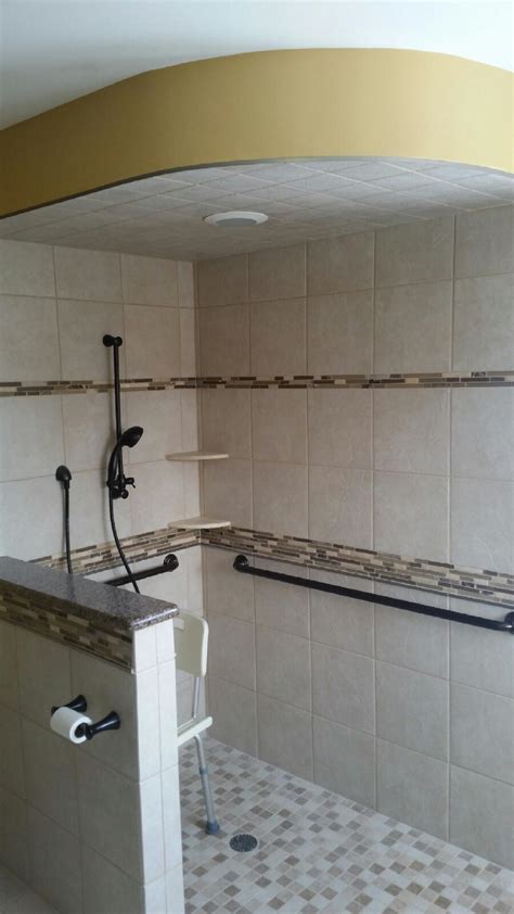 Barrier Free Shower Installation Macomb County, Michigan