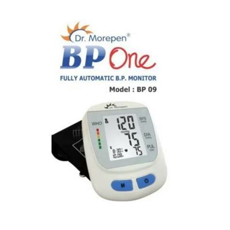 Dr Morepen Bp09 Fully Automatic Blood Pressure Monitor At Rs 740 Dr