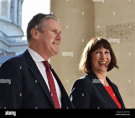 London England Uk Nd Sep Labour Leader Keir Starmer And