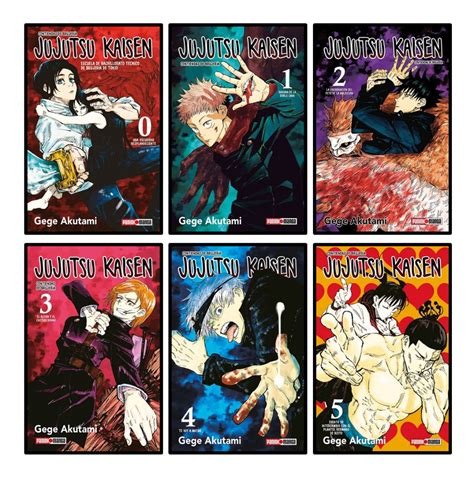 Manga Jujutsu Kaisen Pack Con 6 Tomos Panini Soultalezmx Mercado