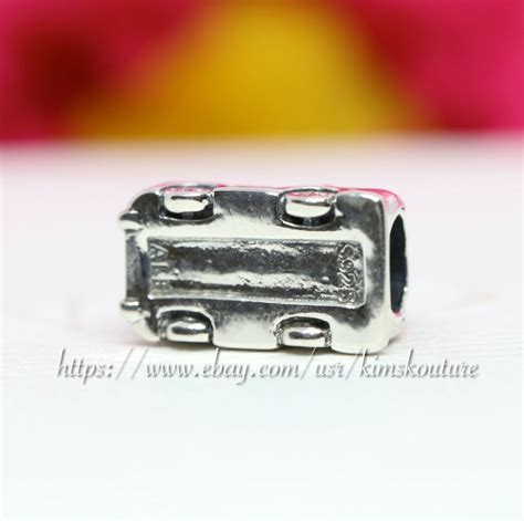 Authentic Pndora Silver Taxi Cab Yellow Enamel Charm 791221EN20 Bead EBay